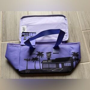 Limited Edition Trader Joe’s Purple Insulated Mini Cooler Bags NWT